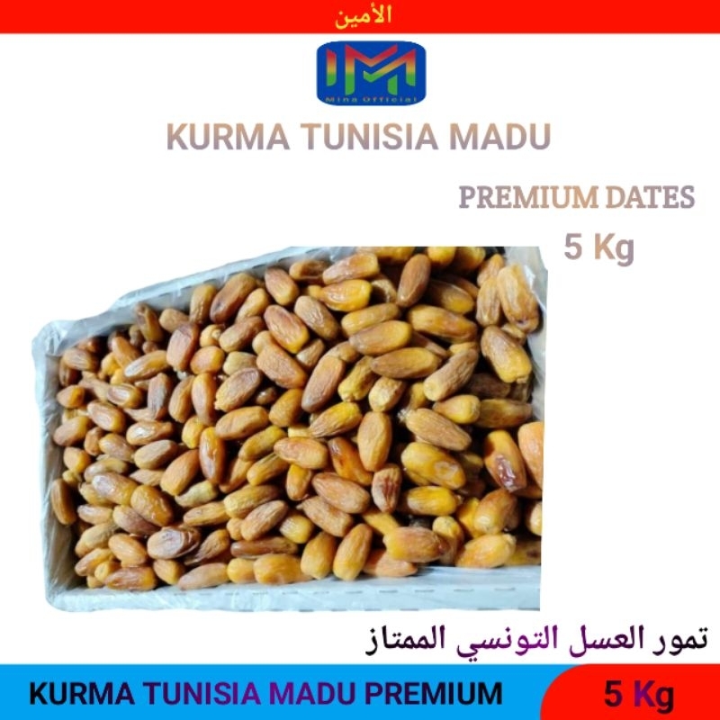 

Kurma Tunisia Madu Premium 1 dus isi 5 kg
