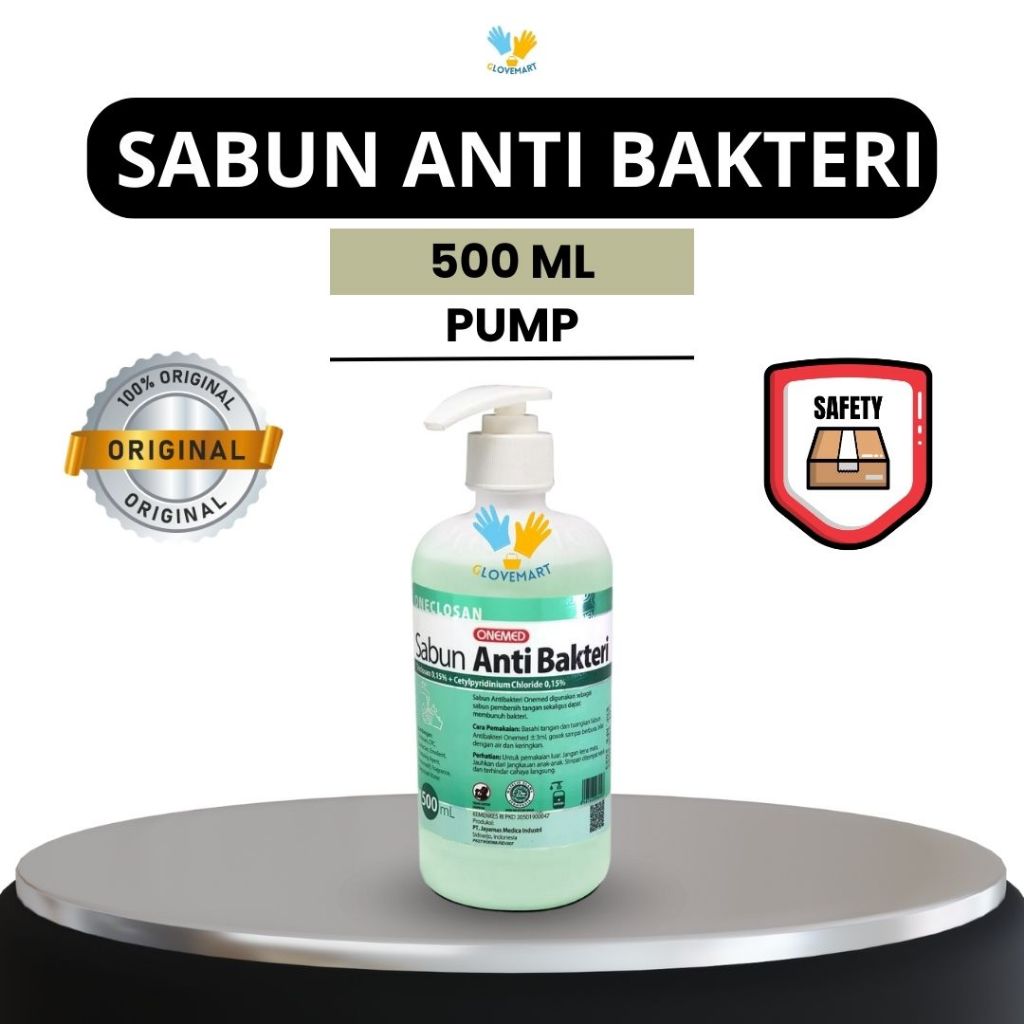 Sabun Anti bakteri Pump 500ml / Sabun Cuci Tangan Pump 500ml