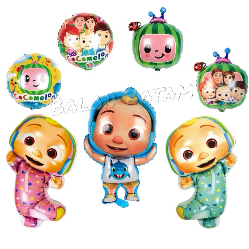 Balon Foil Cocomelon Karakter JJ