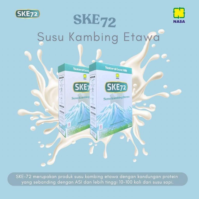 

SUSU KAMBING ETAWA NASA BPOM / SKE 72