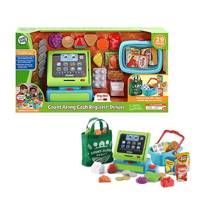 Leapfrog Count Along Cash Register Deluxe Cashier Toy
