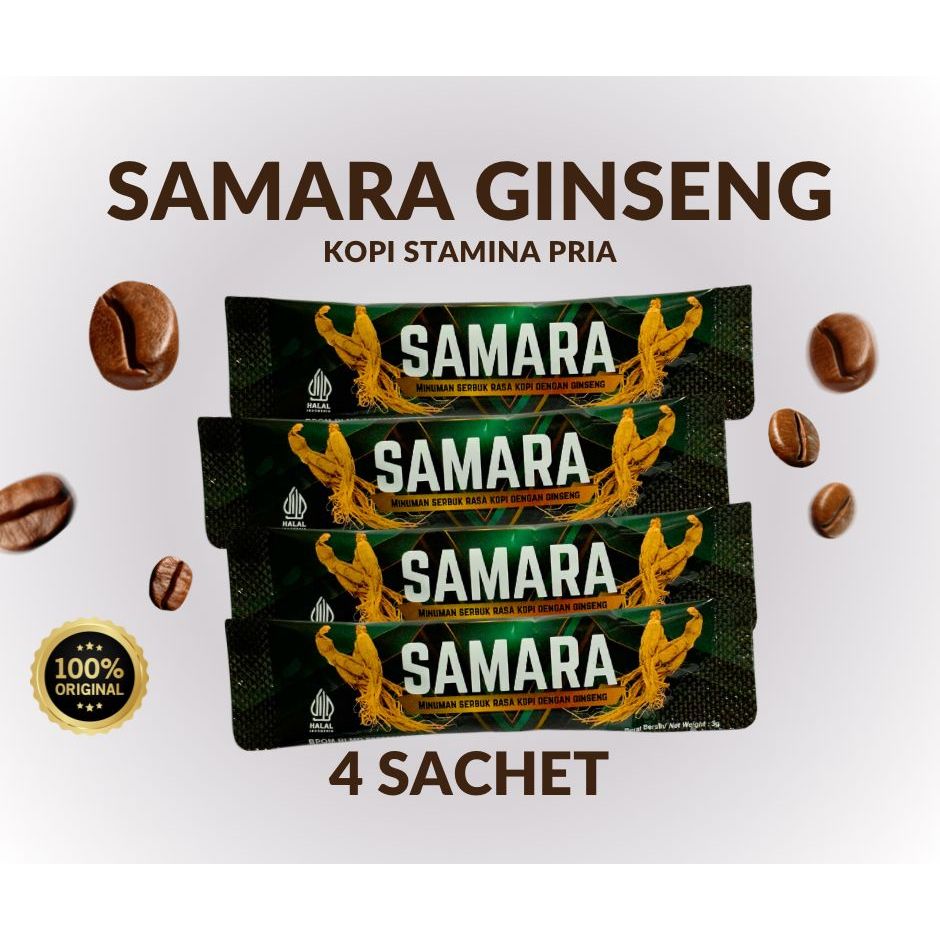 

SAMARA 4 SACHET MINUMAN GINSENG RASA