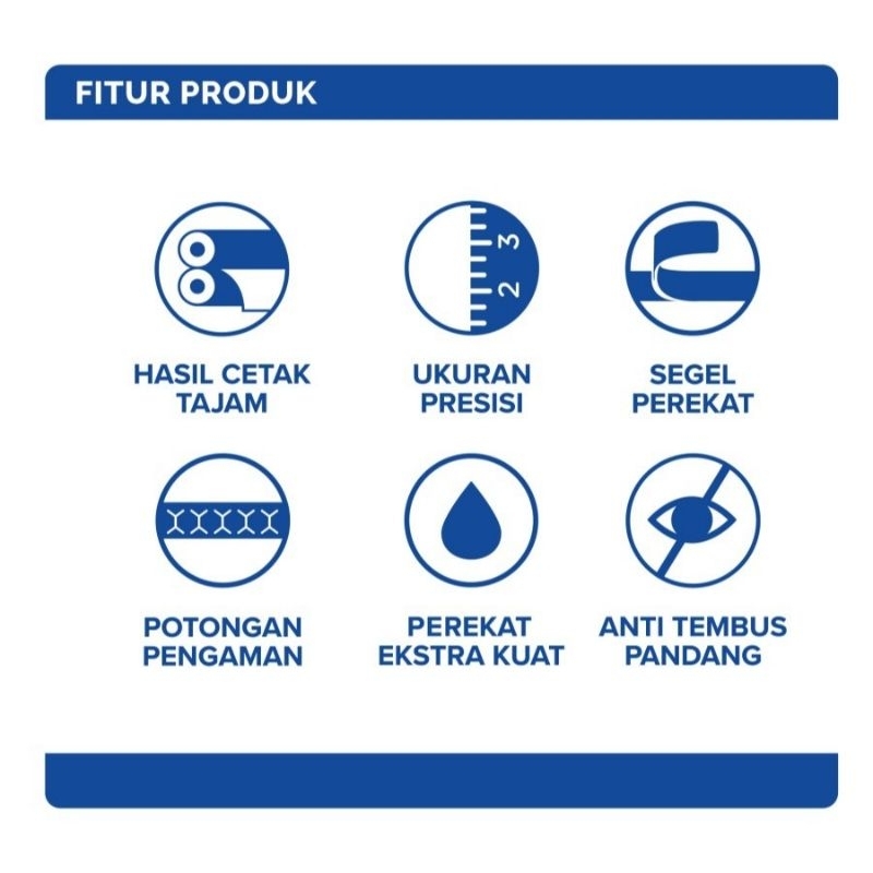 

Amplop Paperline 90 Putih isi 100 Lembar RJ4