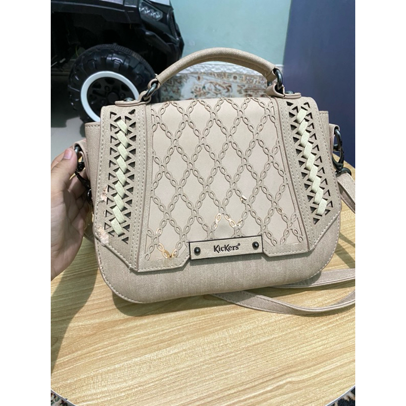 PRELOVED Tas Kickers -Nego