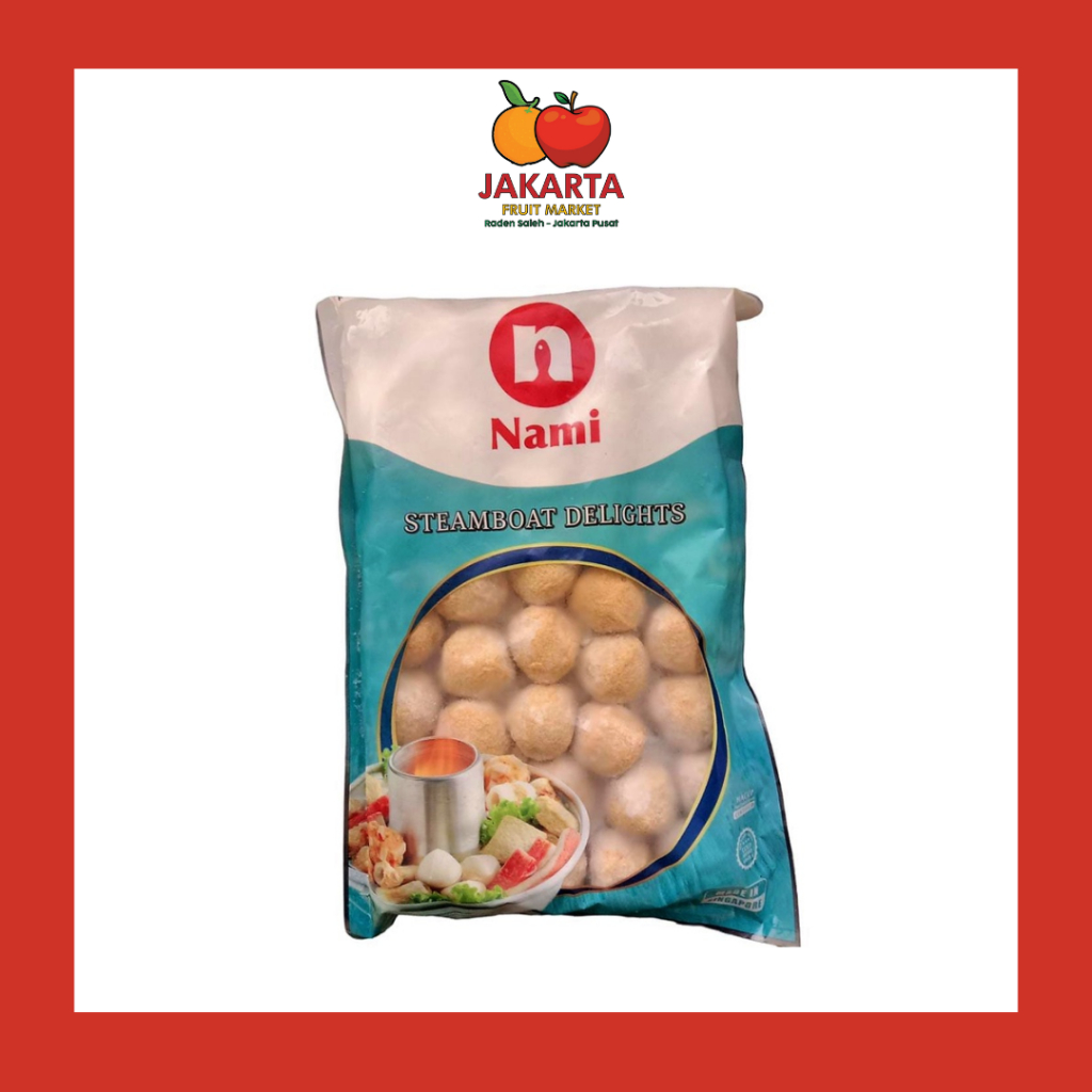 

NAMI FRIED FISH BALL 1 KG / BAKSO IKAN GORENG / BAKSO SINGAPORE / MAKANAN FRESH