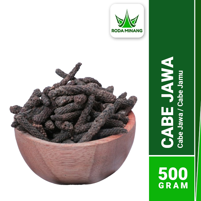 

Cabe Jawa Kering Cabe Jamu Utuh Java Long Pepper Whole Rempah Herbal Masak Super Premium - 500 Gram