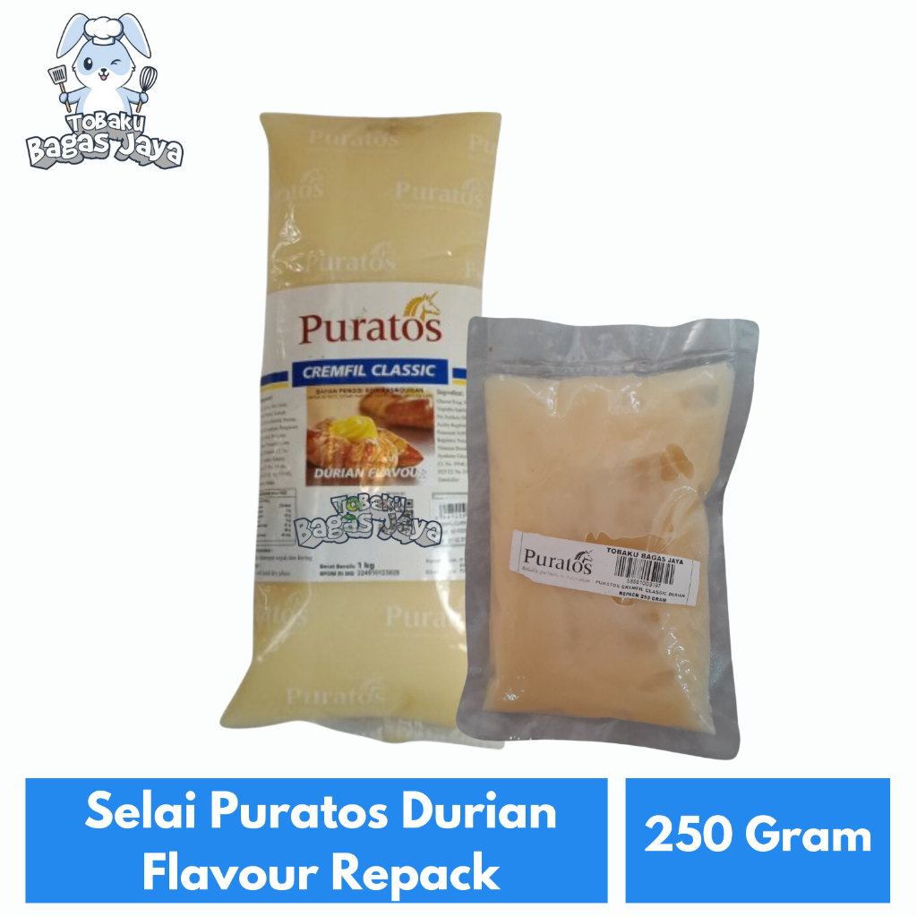 

Selai Cremfil Puratos Durian Repack 250 Gram