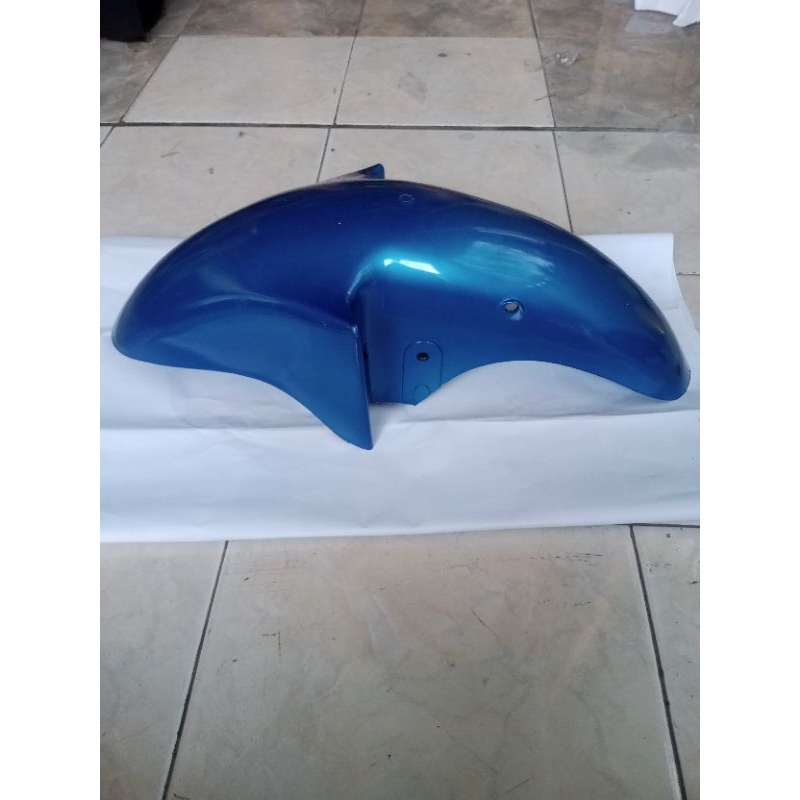 spakbor slebor depan ninja rr vistor warna biru