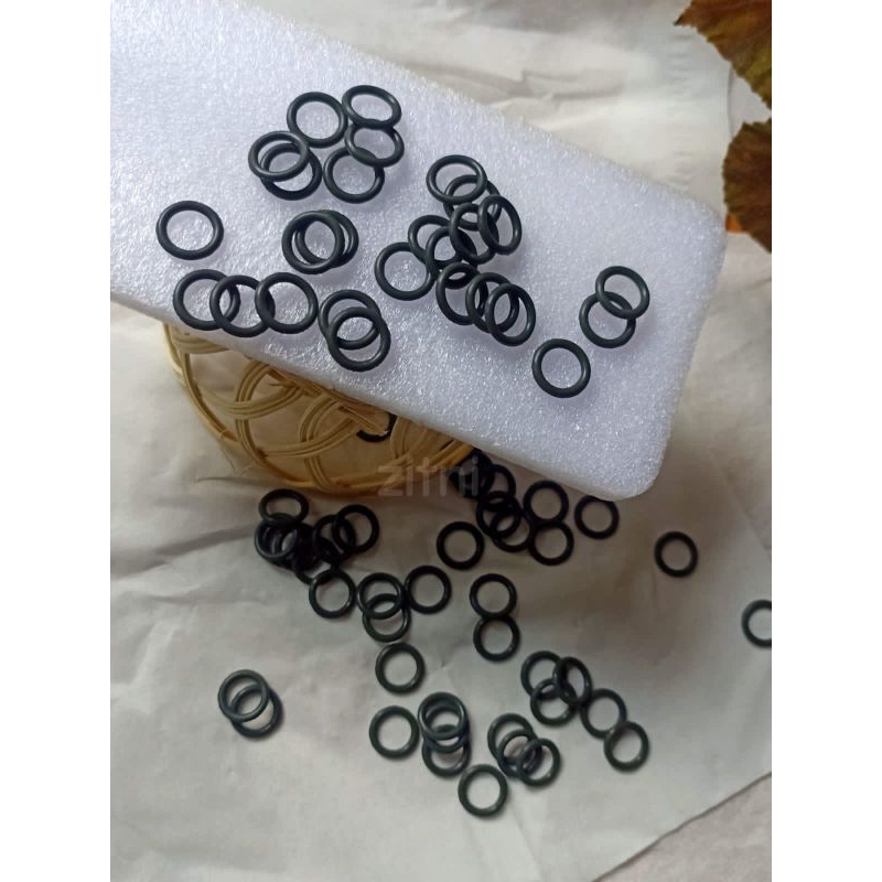 1 pc - Seal Karet Oring Ukuran M10 Atau P10  As Shock Breaker Belakang As 10m dan Bosh Handle Koplin