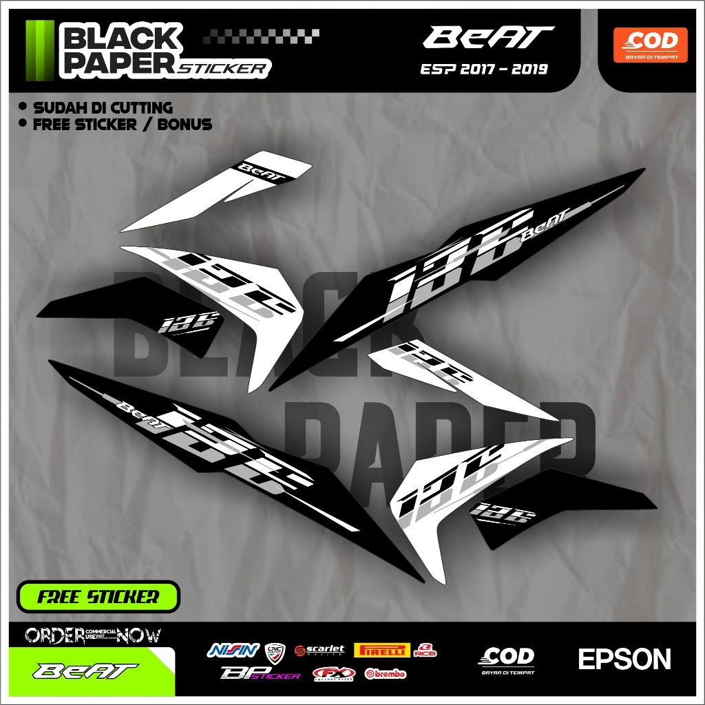 Striping Beat Fi New Esp 2017 2018 2019 SIMPEL ( BT 01 )