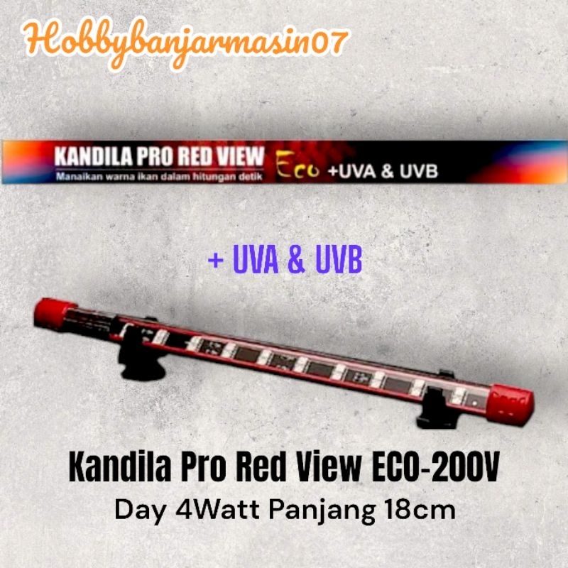 ( ECO-200V ) LAMPU KANDILA PRO RED VIEW ECO SERIES LAMPU JAHAT LAMPU MERAH LAMPU KOKI LAMPU KOI ARWA