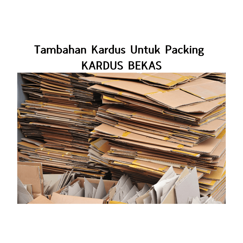 

Packing Kardus Bekas Untuk Paket Reguler