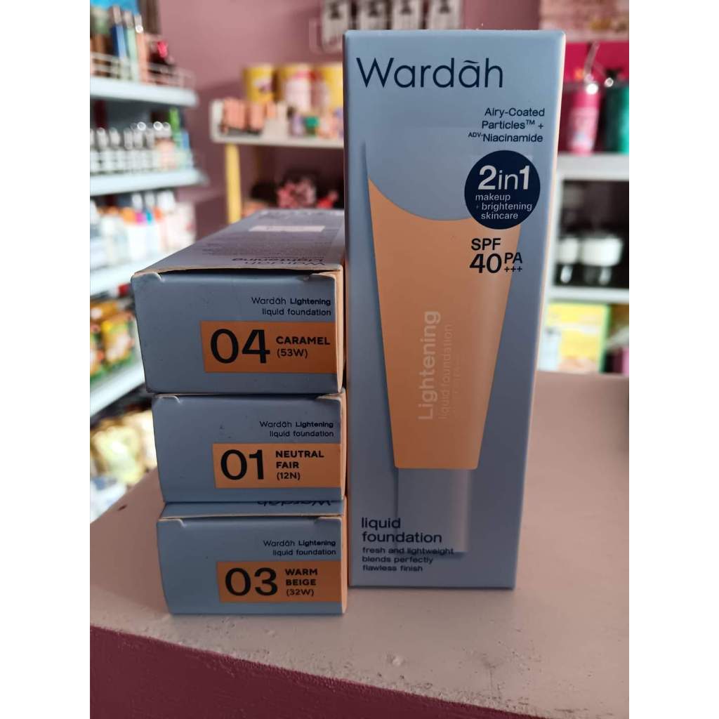 Bedak tabur wardah 1dus by vt