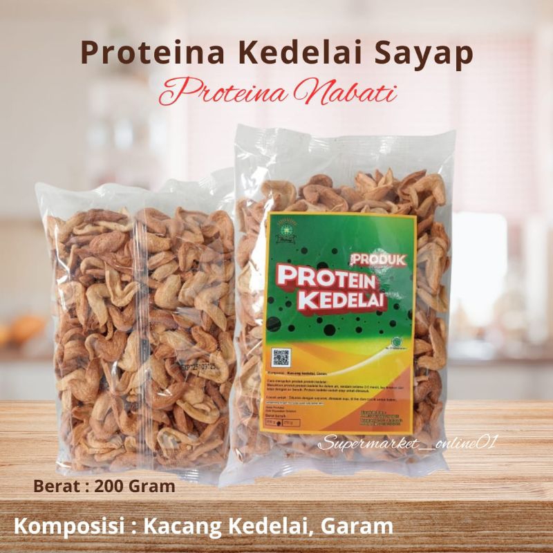 

Proteina Kedelai Sayap 200 Gram