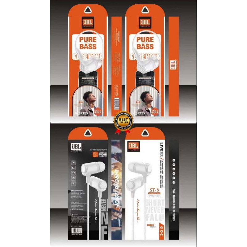 HF JBL ST - 4 HEADSET FULL BASS ST - 4