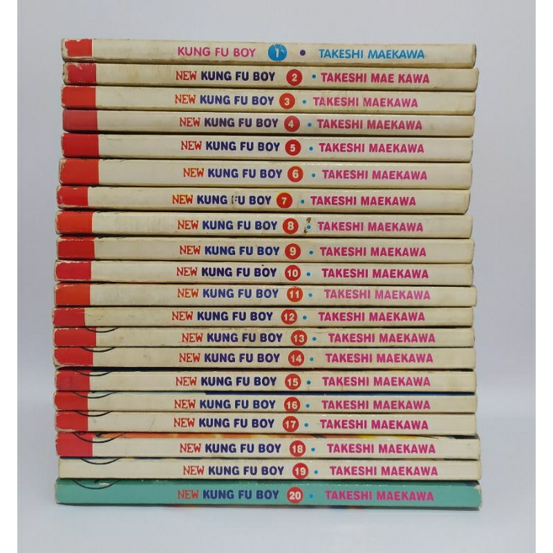 Komik New Kung Fu Boy 1-20 set kolpri
