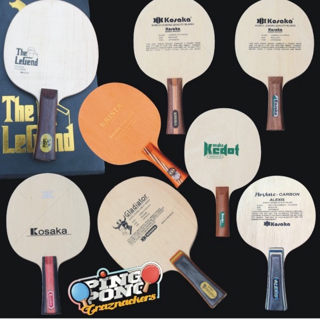 Best Seller Kosaka Carbon Kayu Bet Bat Blade Raket pingpong tenis meja
