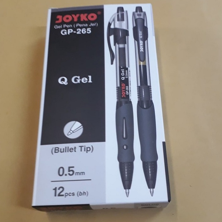 

KUALITAS TERJAMIN 1 lusin Pulpen Pena Ballpoint Q Gel pen 5 mm GP265