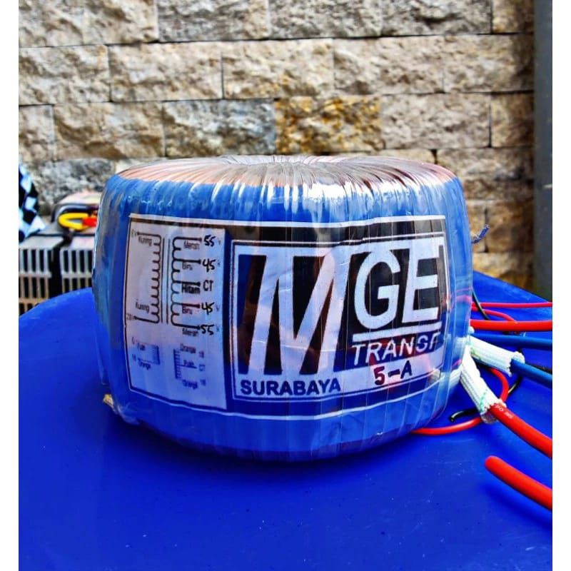 TRAFO TEROID DONAT 5A 5 AMPER CT 32-45V/CT 45-55V/CT 55-65V BAHAM ASLI TEMBAGA MURNI 100%