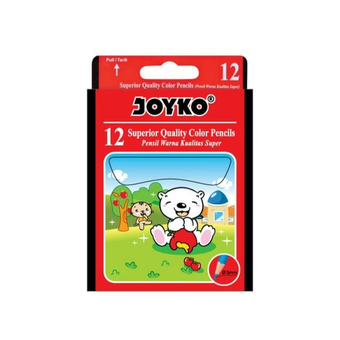 

Pensil Warna 12 Joyko Kecil CP-S12