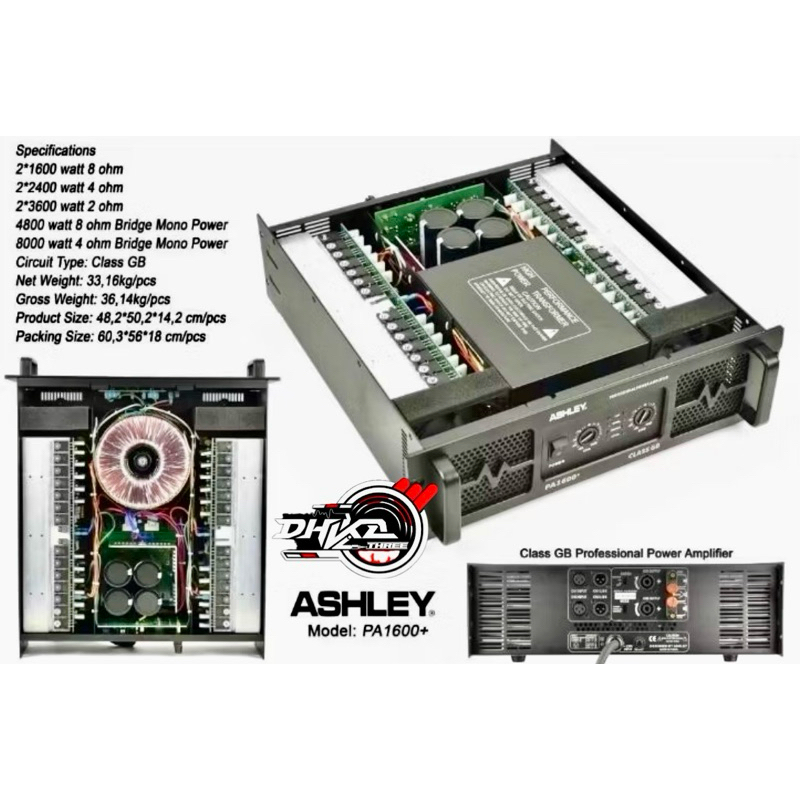 POWER ASHLEY PA 1600+ GB / POWER ASHLEY PA1600+ CLASS GB / Power Ashley Pa 1600+ class Gb / power as