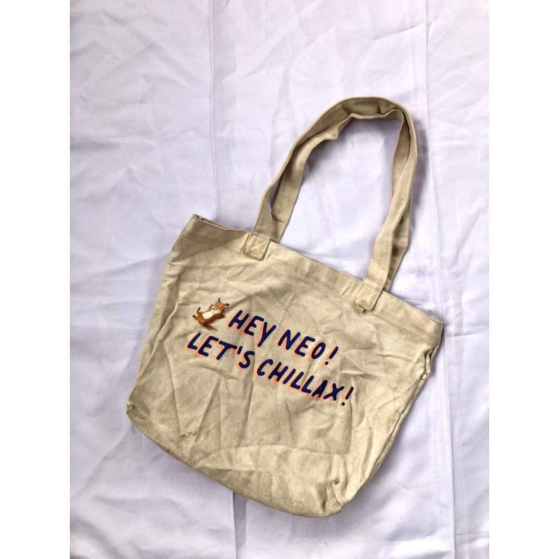 Tote Bag Maison Kitsune X Lanaige