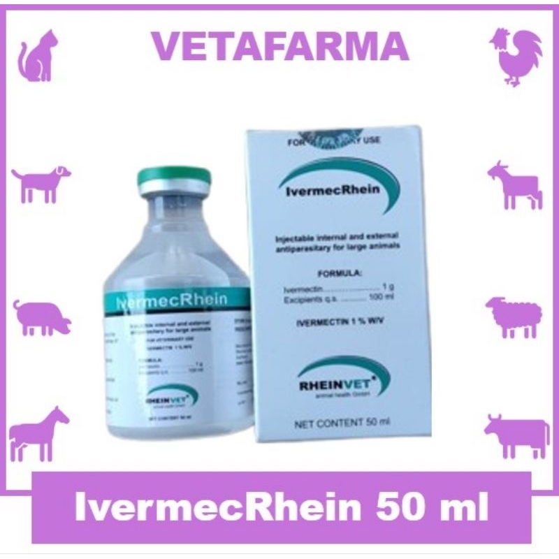 IvermecRhein 50 ml (Anti Scabies)