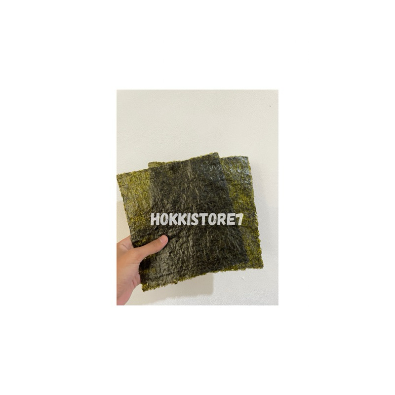 

SUSHI NORI 50 SHEET POLOS GRADE B HL / YAKINORI / NORI HALAL / DRIED SEAWEED / NORI GIMBAB