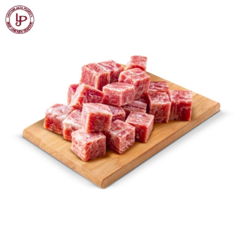 

DAGING SAPI BEEF SAIKORO WAGYU CUT CUBE FRESH 500g