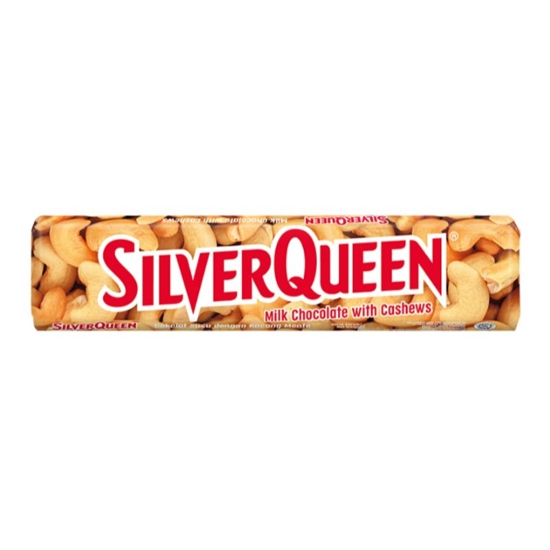 

SilverQueen Milk Chocolate Cashew cokelat batang
