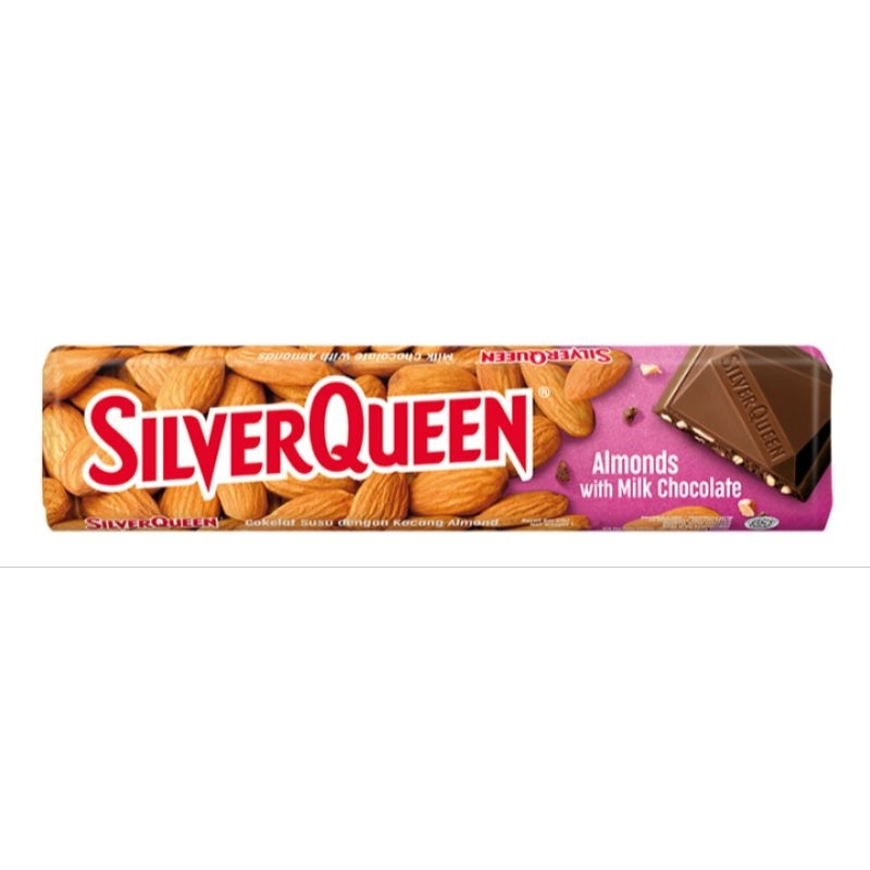 

SilverQueen Milk Chocolate Almond cokelat batang