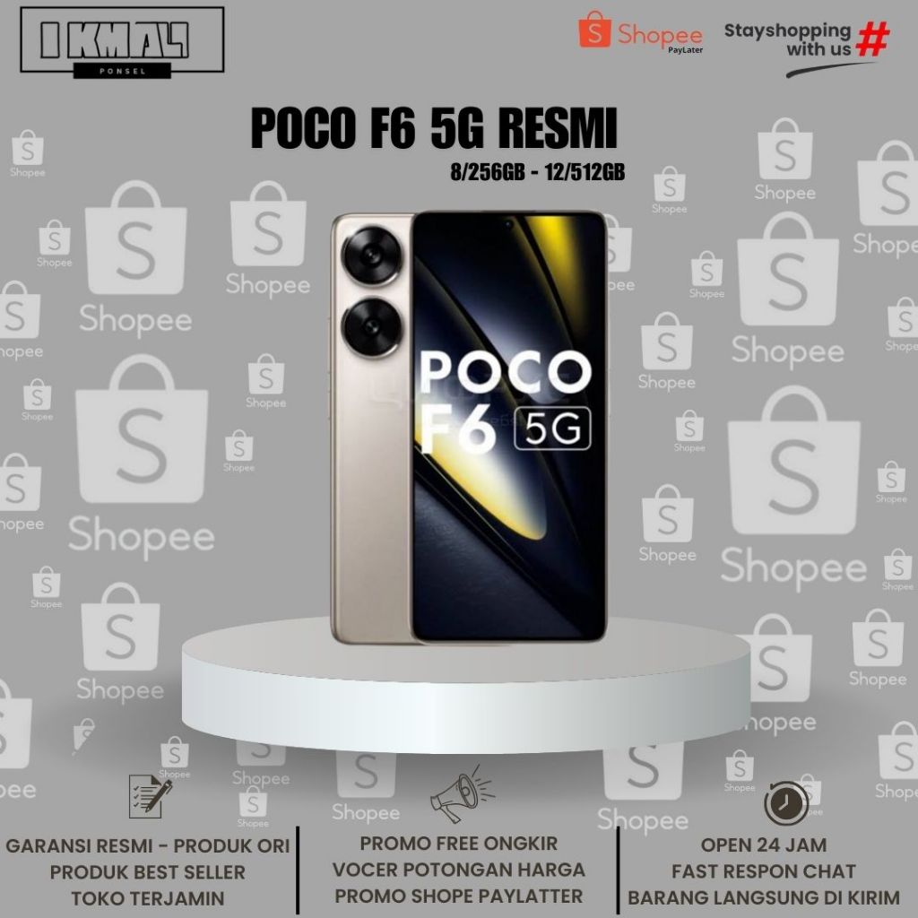 POCO F6 5G GARANSI RESMI