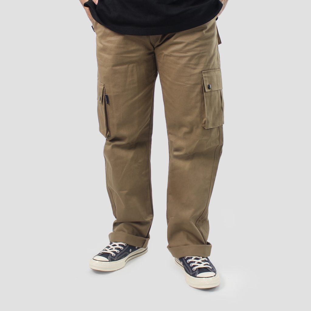 Devolve Celana Cargo Pants - Khaki