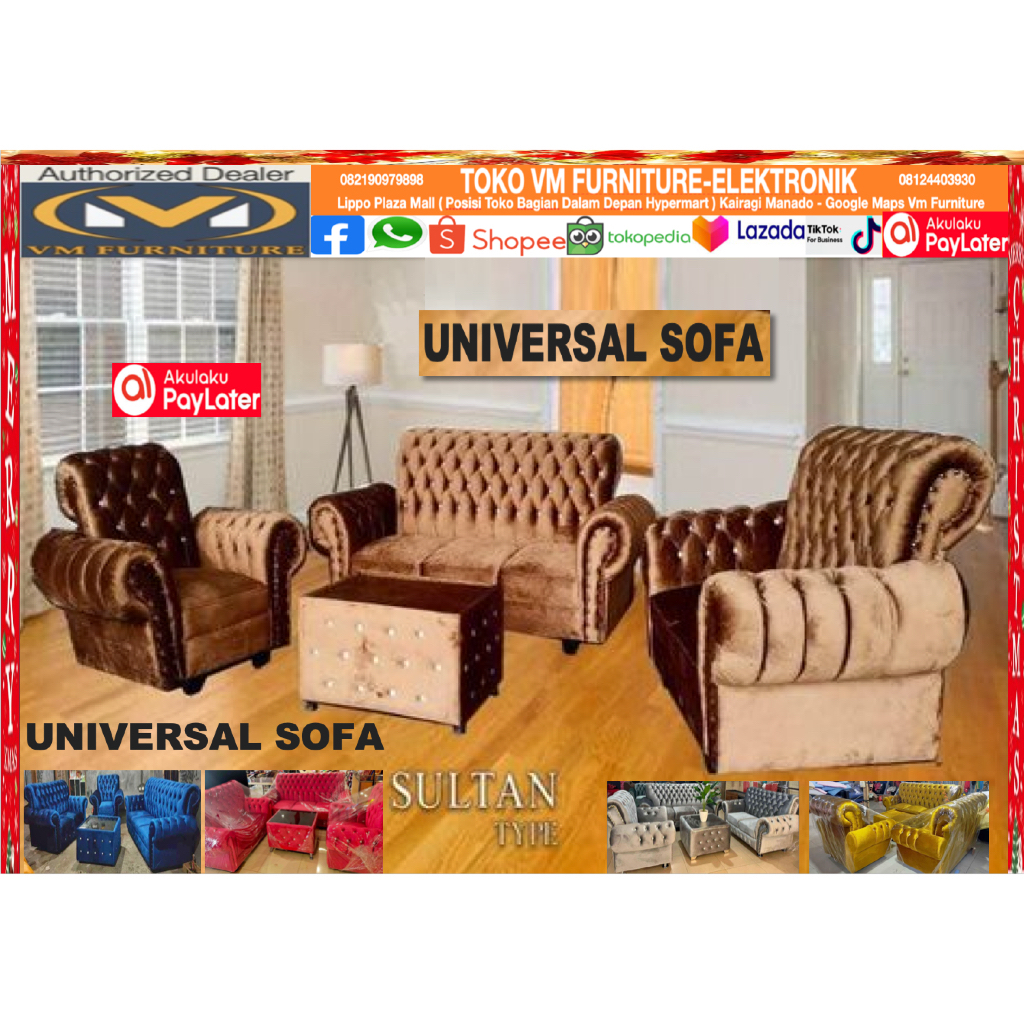 SOFA 321 SULTAN CLEOPATRA