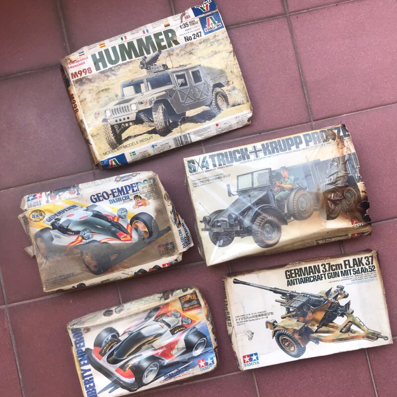 tamiya liberty emperor geo emperor antiaircraft truck krupp frotze sepaket original lawas