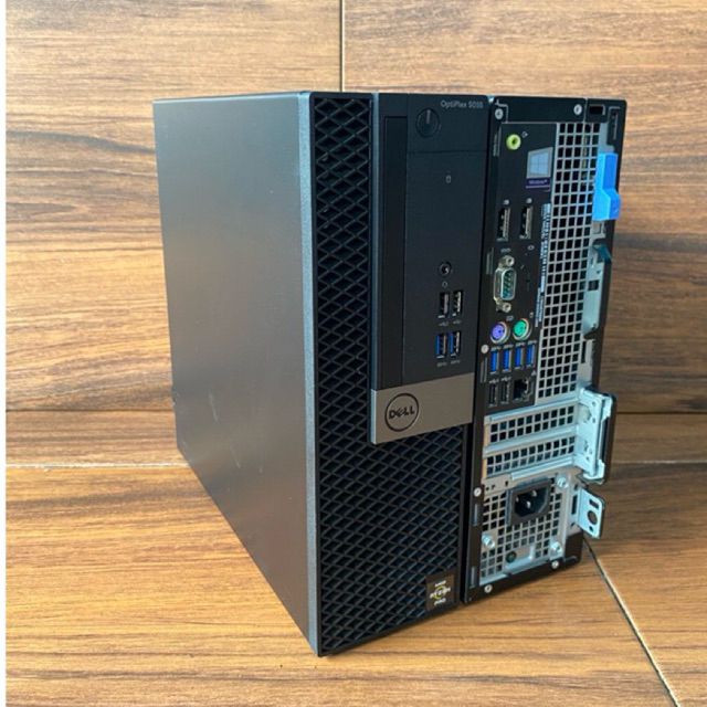 PC DELL OPTIPLEX 5055 AMD RYZEN 5 2400G RAM 16 GB SSD 256 GB NVME SANGAT MULUS