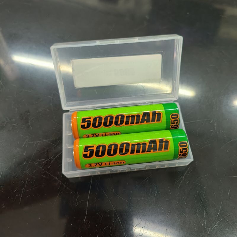 baterai cas 18650 vape senter kepala kipas mini 5000mah JL 5000