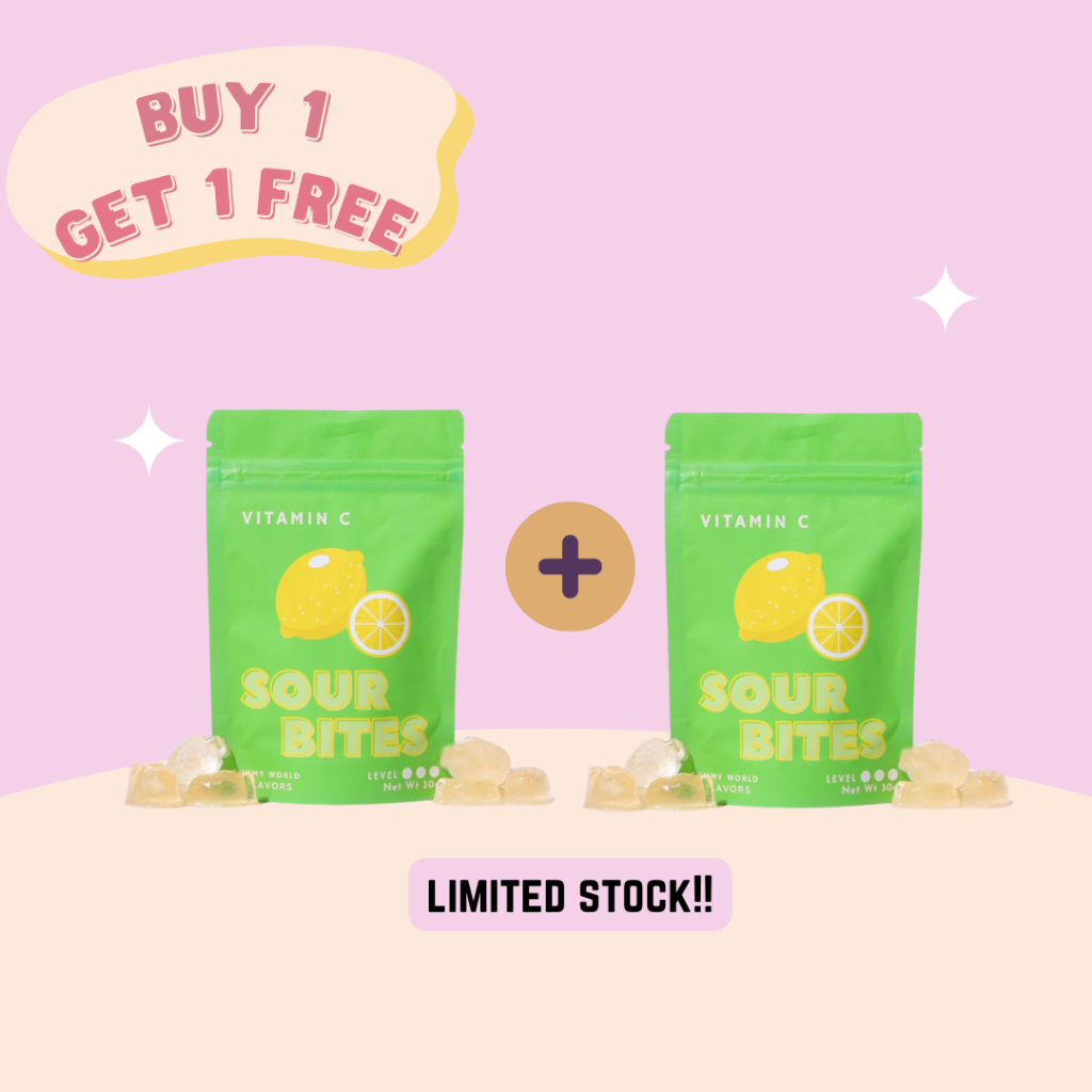 

Clearance Sale - Bites - Vitamin Sour Lemon - Buy 1 Get 1