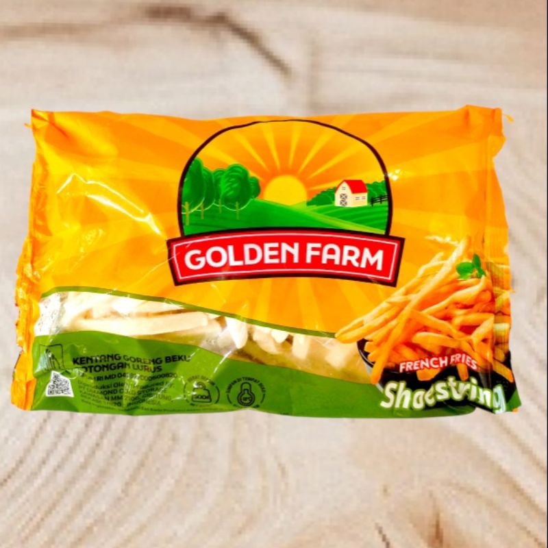 

Golden Farm Kentang Shoestring 500gr