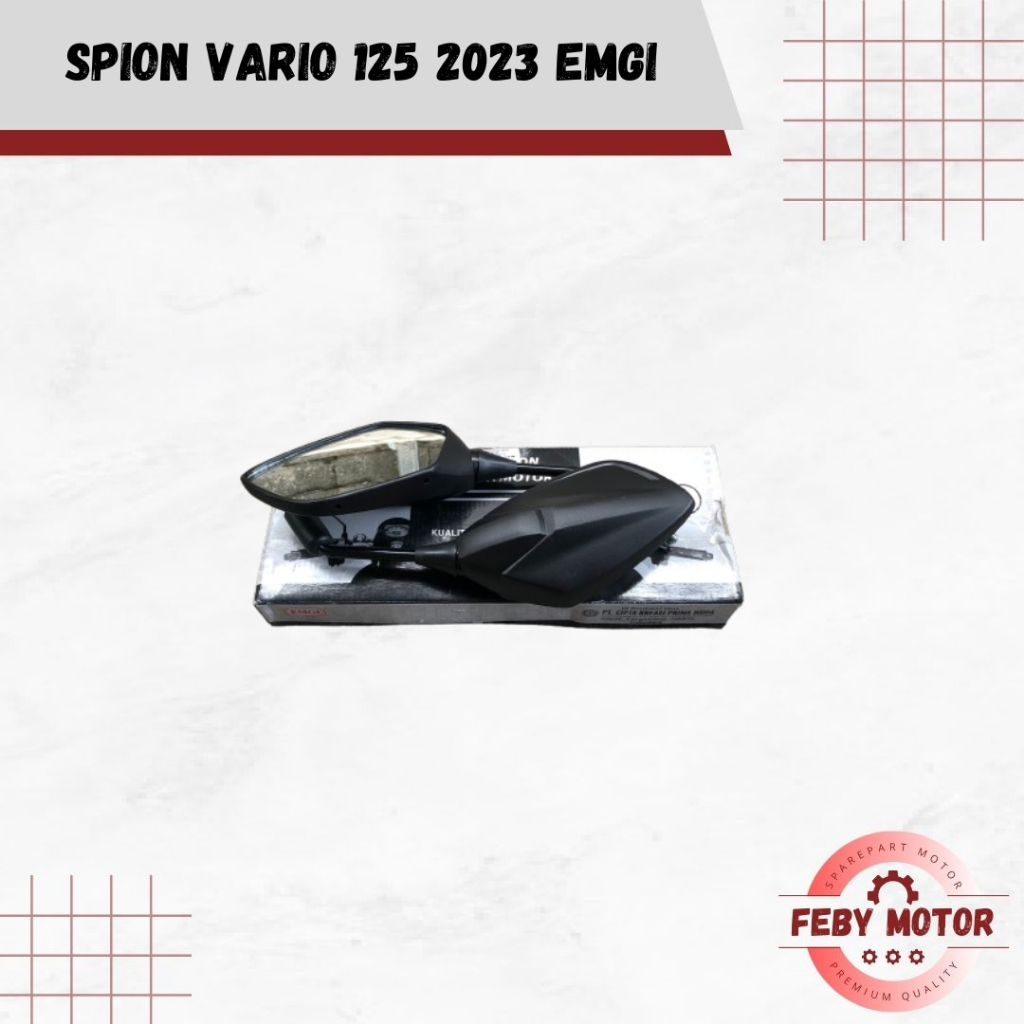 SPION MOTOR HONDA VARIO 125 2023 EMGI (9236) || KACA SPION MOTOR HONDA VARIO 125 2023 EMGI (9236)