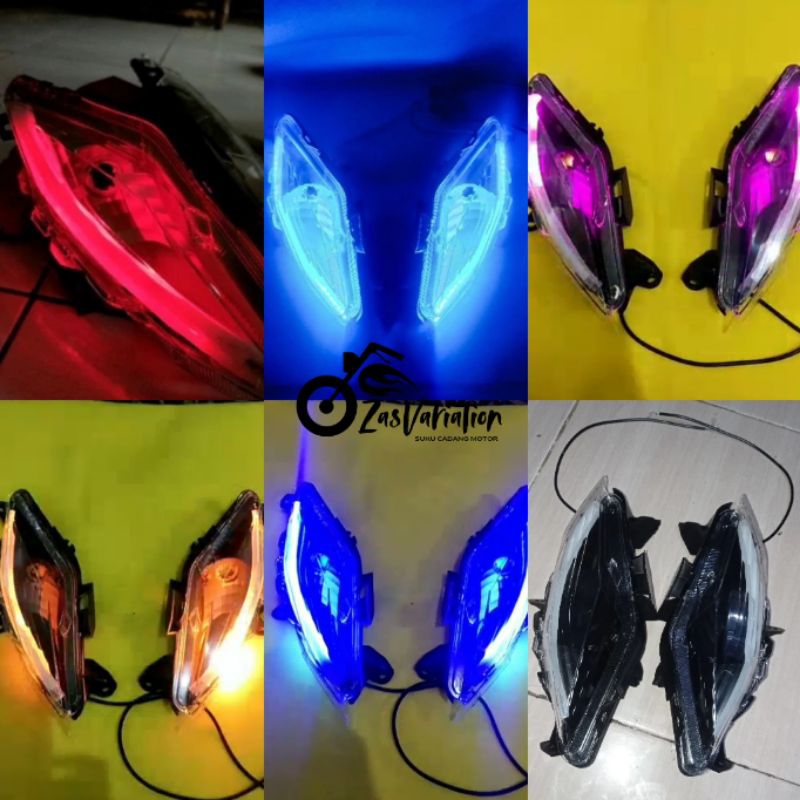 Paket Costume Sein / Sen Alis Beat Deluxe 2020 , 2021 / Lampu Variasi Sein Sen Alis Beat / Lampu mot