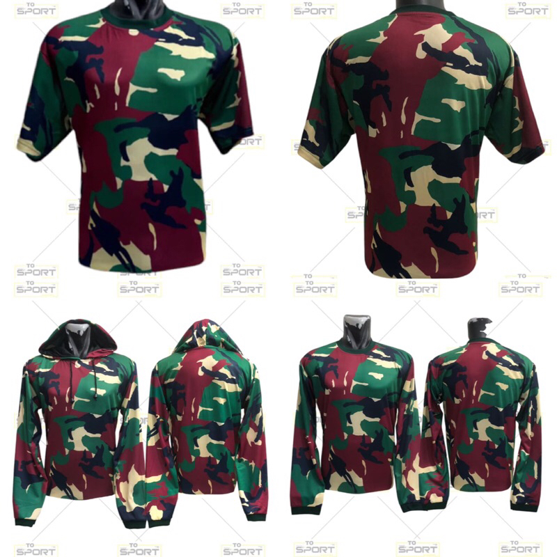 BAJU LORENG TERBARU/ KAOS LORENG TNI ARMY DEWASA BAHAN DRY FIT HALUS/ KAOS ARMY TERBARU/KAOS LORENG 