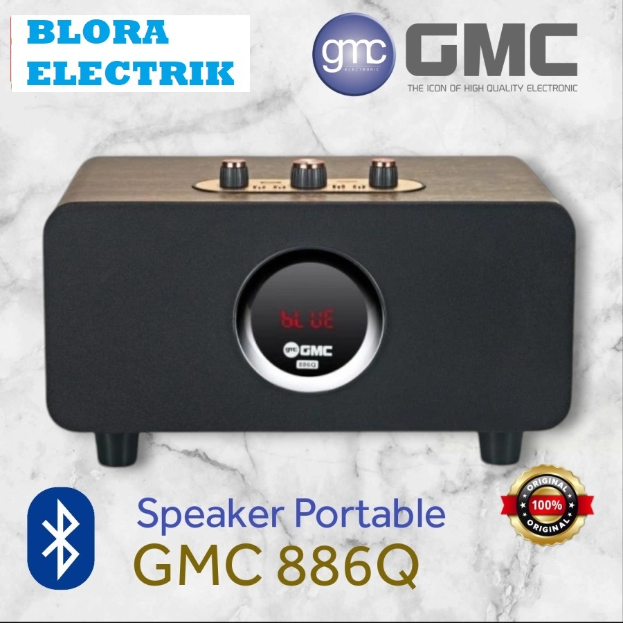 SPEAKER MULTIMEDIA GMC 886Q BLUETOOTH FULL BASS