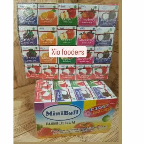 

bubble gum mini ball isi 100 x 36 gr