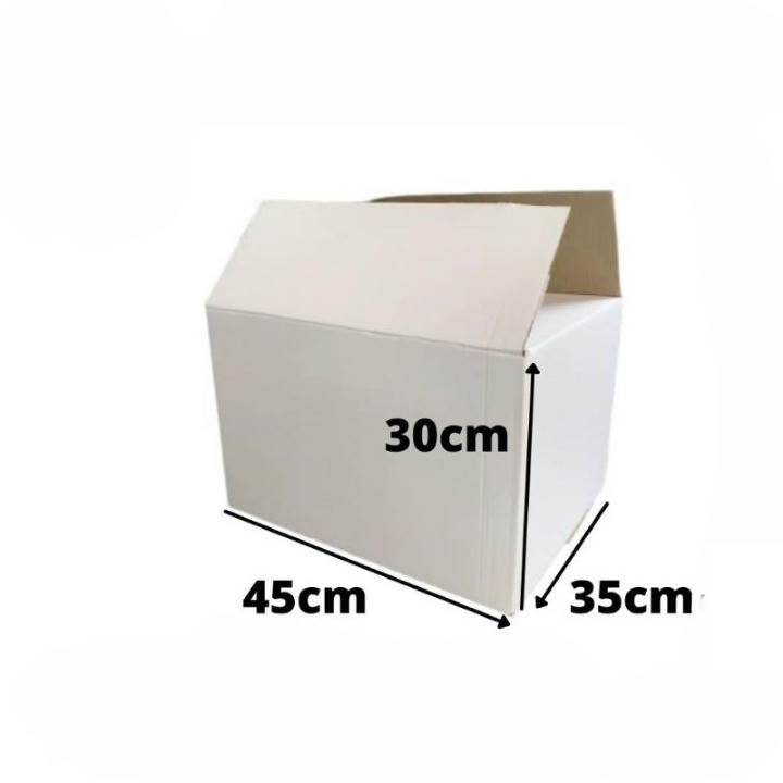 

( 10 pcs ) kardus kotak arsip box packaging file dokumen kantor organizer ukuran 45x35x30cm