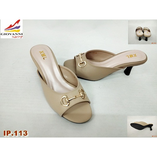 IP.113 GIOVANNI SENDAL HEELS WANITA