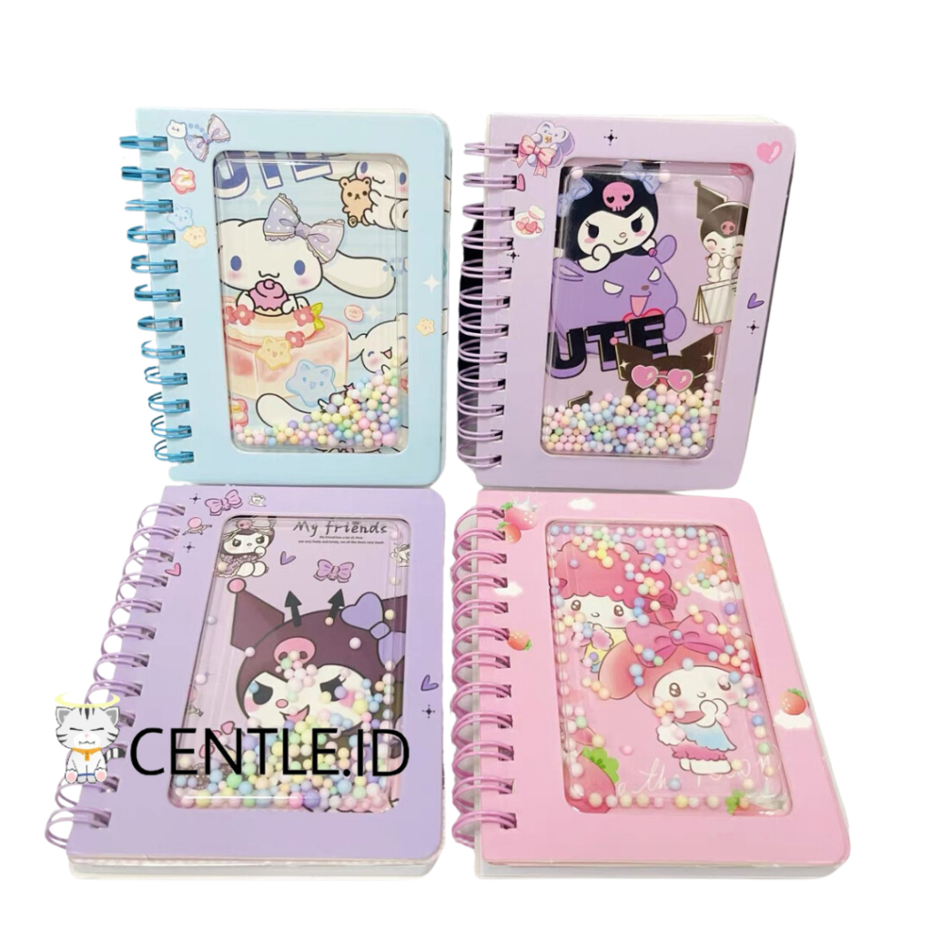 

BINDER BOLA MANIK WARNA-WARNI SANRIO BK-1258 BUKU A7 ALAT TULIS LUCU TERMURAH