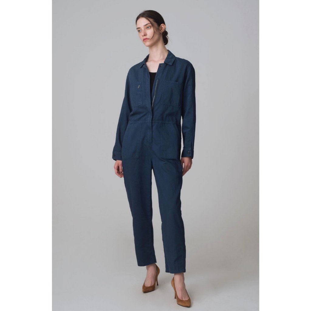 Jumpsuit Outerknown Station Jumpsuit LongSleeve Pockets