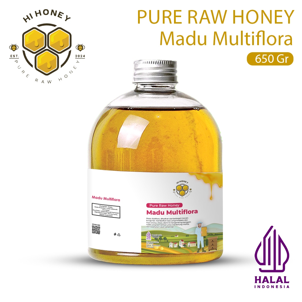 

Hi Honey Madu Multiflora 650gr