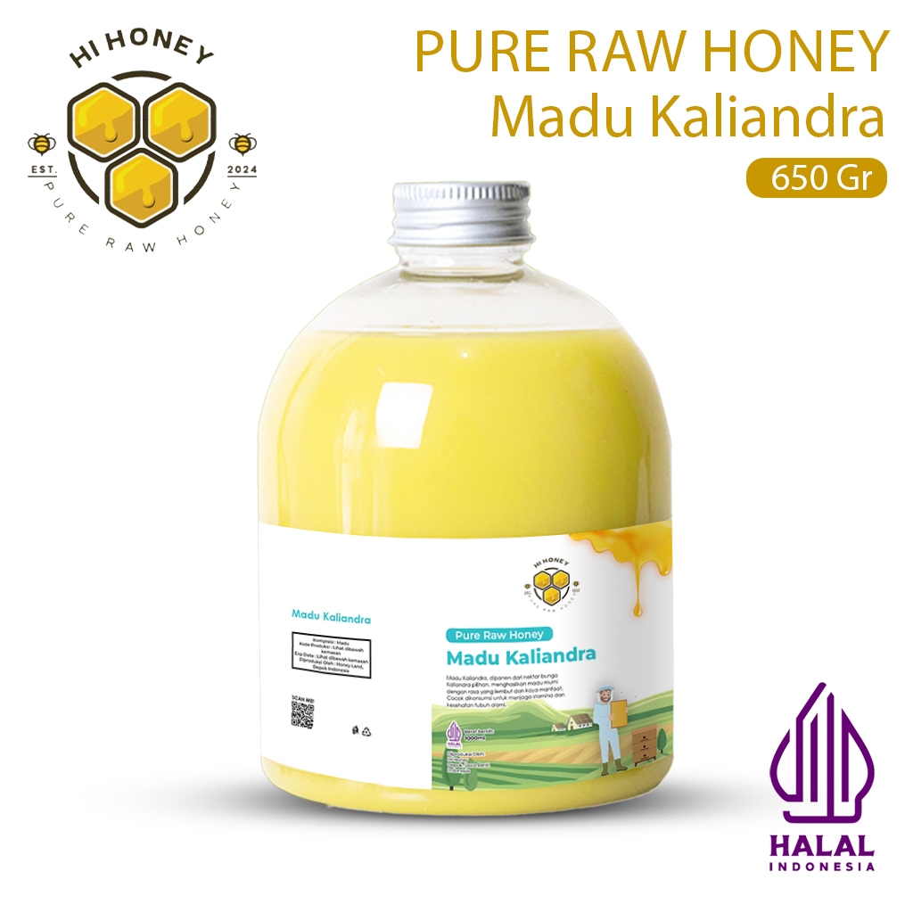 

Hi Honey Madu Kaliandra 650gr